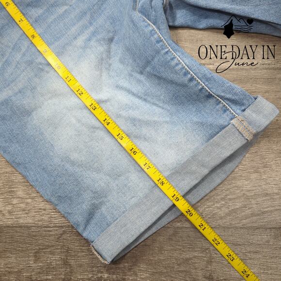 Time and Tru Denim Bermuda Shorts Size 16 - Picture 6 of 7
